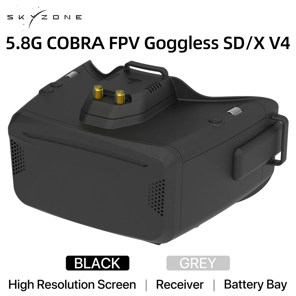 SKYZONE Cobra SD X V4 FPV Vide - Skyzone Cobra X V2 Fpv Goggles 评论和价格